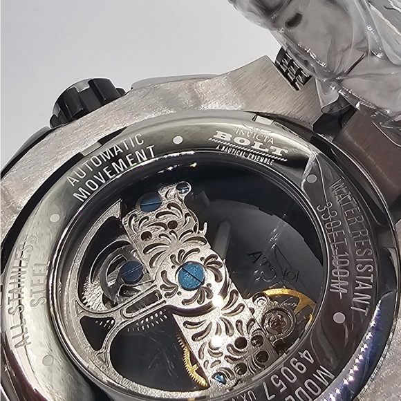 Invicta THE BOLT Automatic Skeleton Watch - Picture 5 of 10